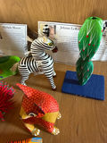 Handcrafted Painted Animal and Cactus Figurines - thumbnail 4 of 7
