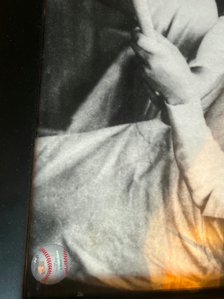 Framed Black and White Baseball Photograph Print - image 3 of 4