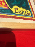 Pablo Picasso -Framed colorful abstract artwork - thumbnail 2 of 3