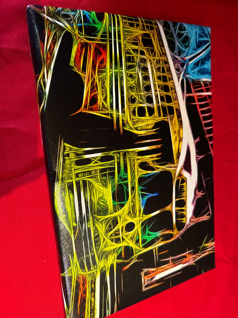 By John Cage Abstract Bus Canvas Wall Art - image 2 of 3