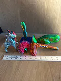 Handcrafted Painted Animal and Cactus Figurines - thumbnail 7 of 7