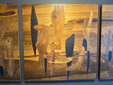 Abstract Wood Panel Wall Art Set - thumbnail 3 of 4