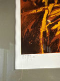 Gianni Borta - Framed Abstract Floral Art Print - thumbnail 2 of 4