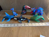 Handcrafted Painted Animal Sculptures - thumbnail 6 of 7