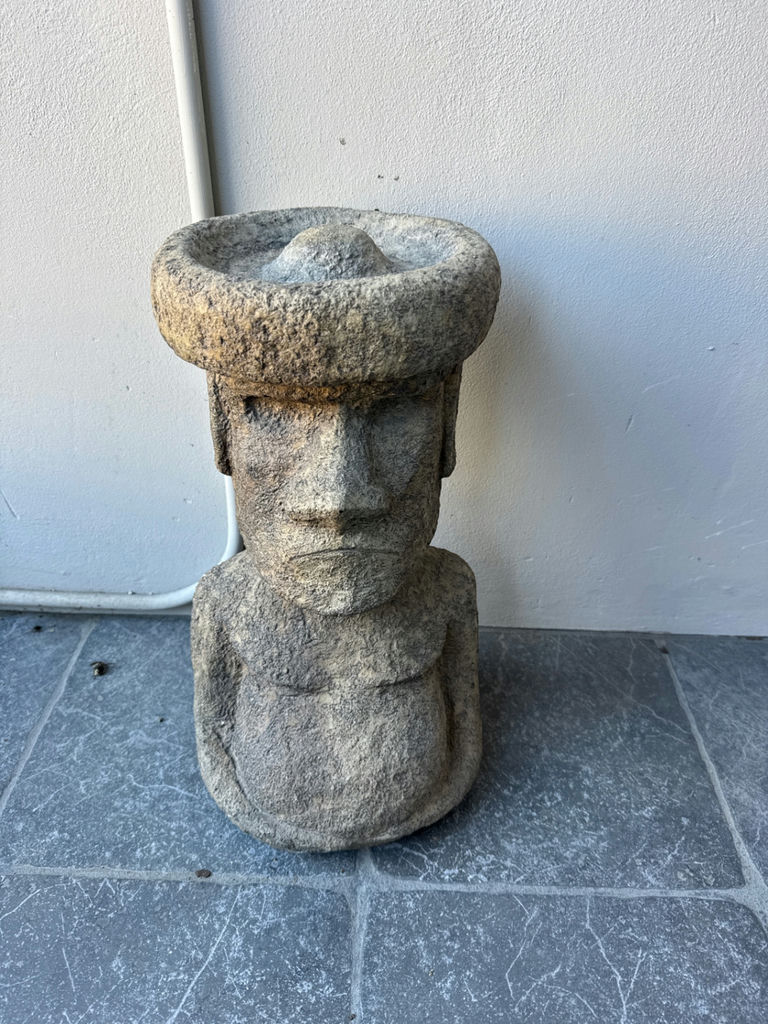 Stone Carved Figure Sculpture - image 1 of 2