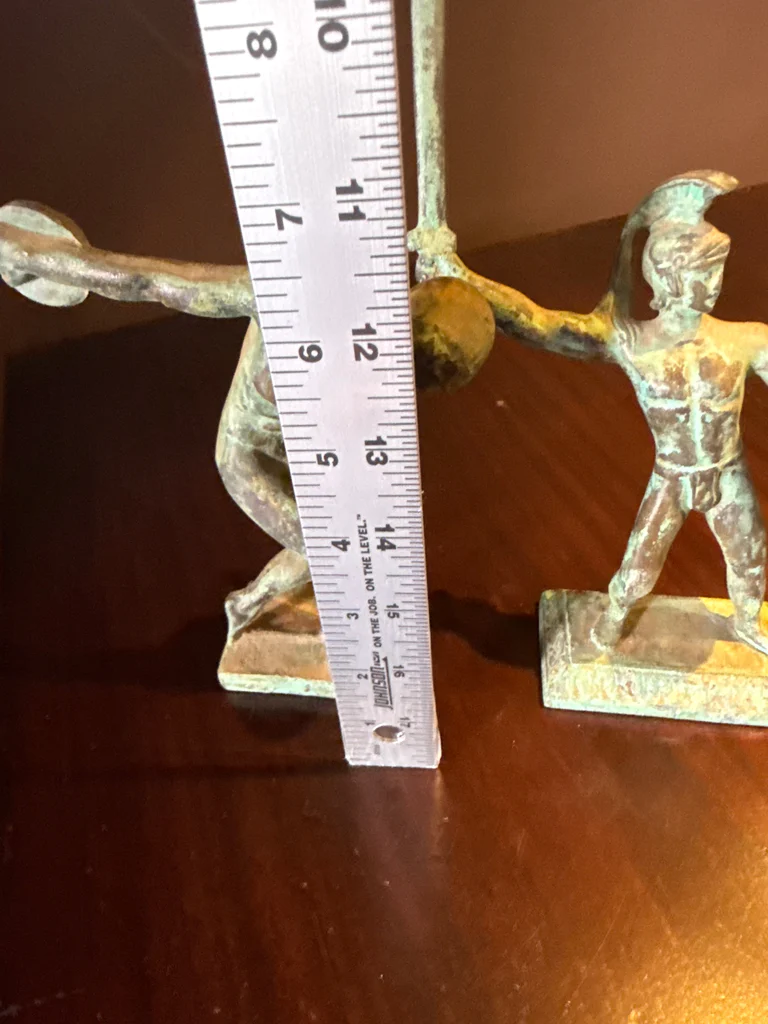 Collection of Metal Classical Figurines and Animal Figures - image 4 of 5