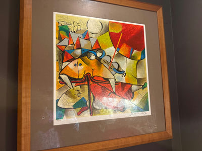 Framed Abstract Limited Edition Print - Image 1 of 3