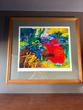 Gianni Borta - Framed Abstract Floral Art Print - thumbnail 1 of 4