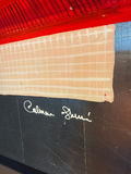 Original Calmen Sheri Abstract geometric painting on metal with bold color blocks - thumbnail 2 of 5