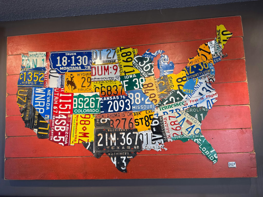 United States License Plate Wall Art - image 2 of 3