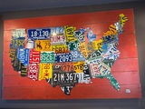 United States License Plate Wall Art - thumbnail 2 of 3