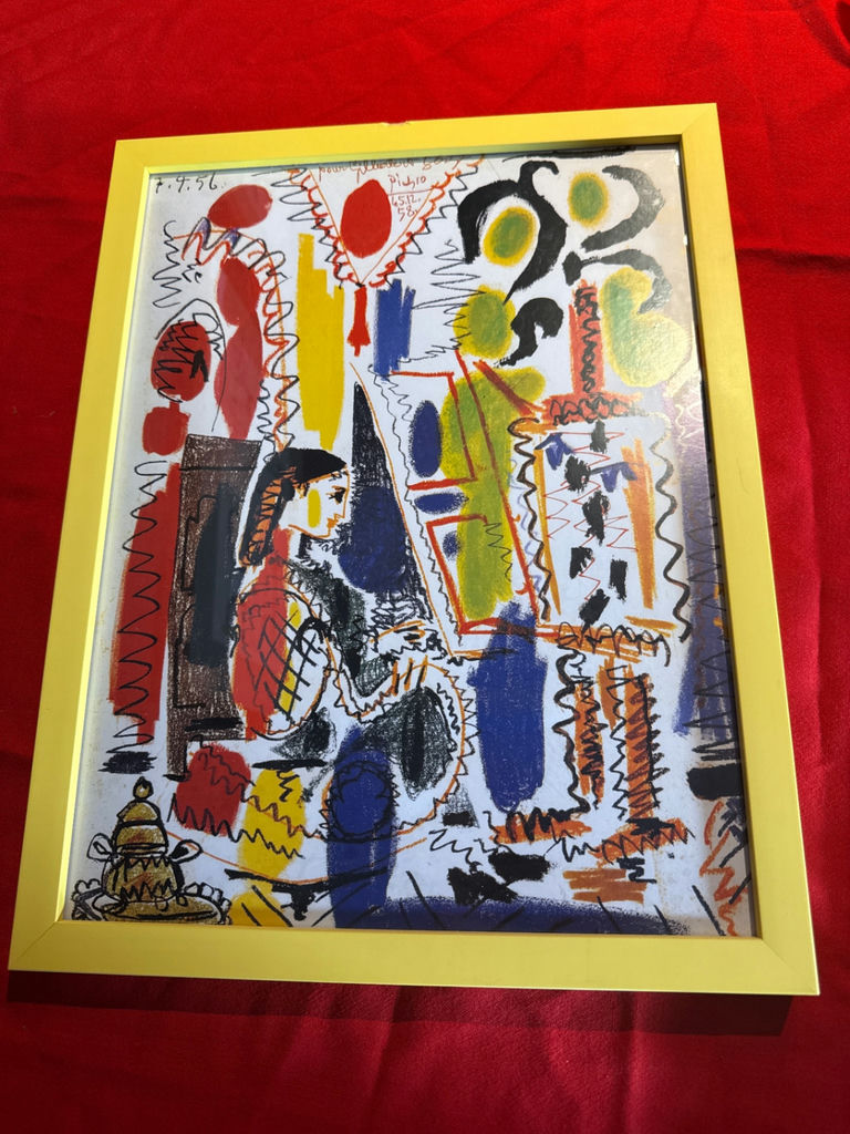 Pablo Picasso Das Antelier Framed Abstract Art Print - image 1 of 3