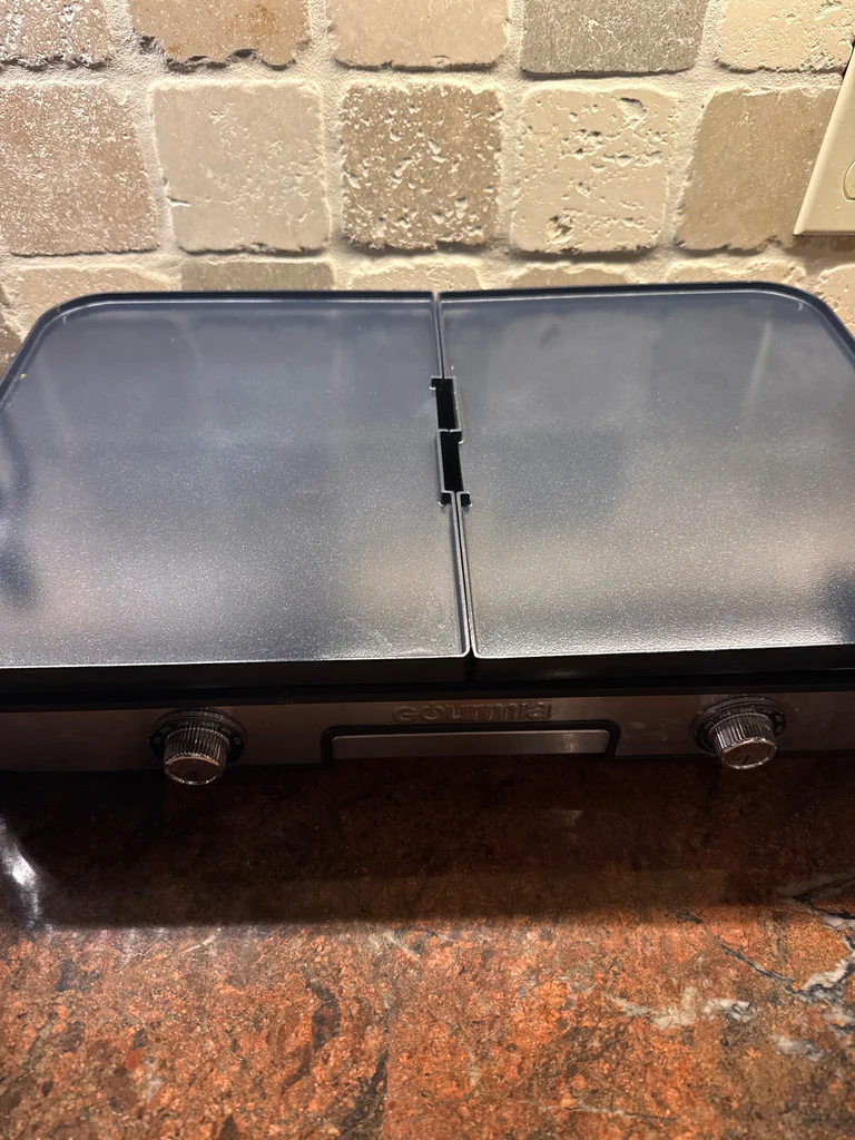 Gourmia Double-Sided Electric Grill and Griddle - image 3 of 3