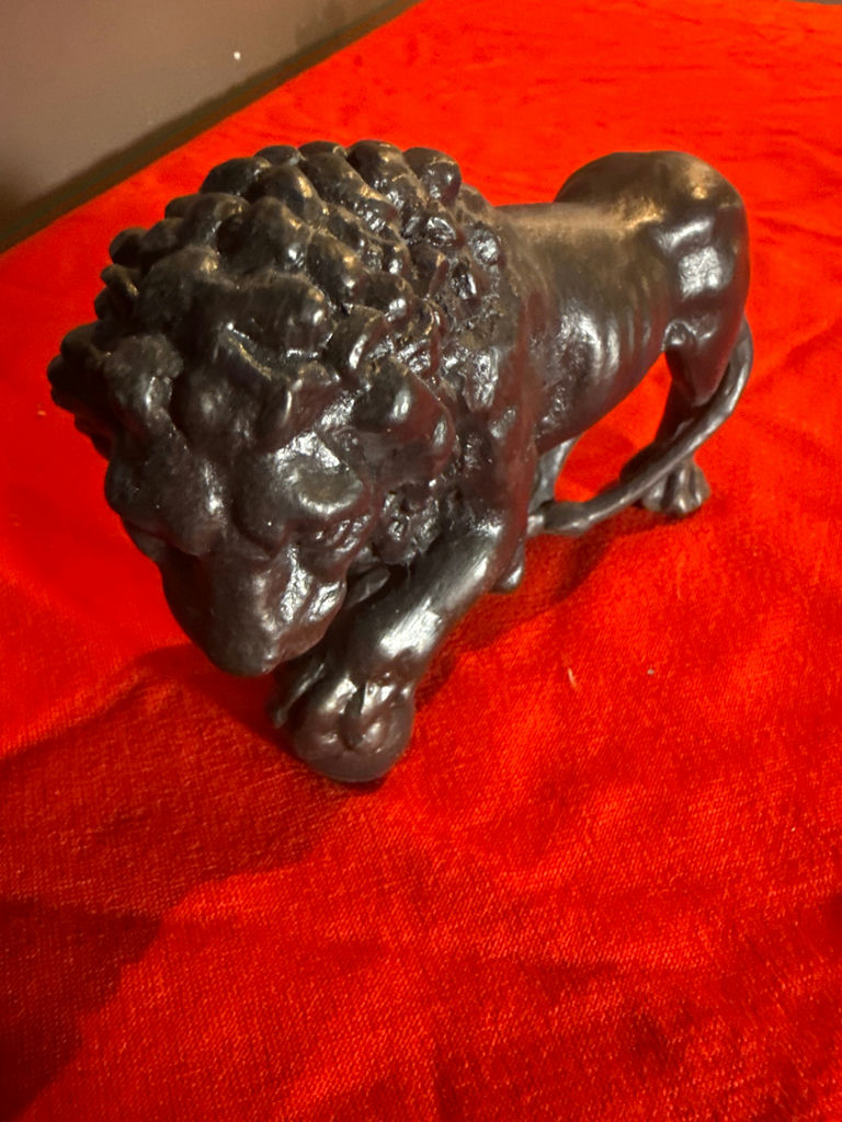 Medici Black Lion Figurine - image 2 of 4