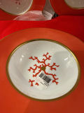 Set of Three Coral Pattern Porcelain Bowls - thumbnail 2 of 3
