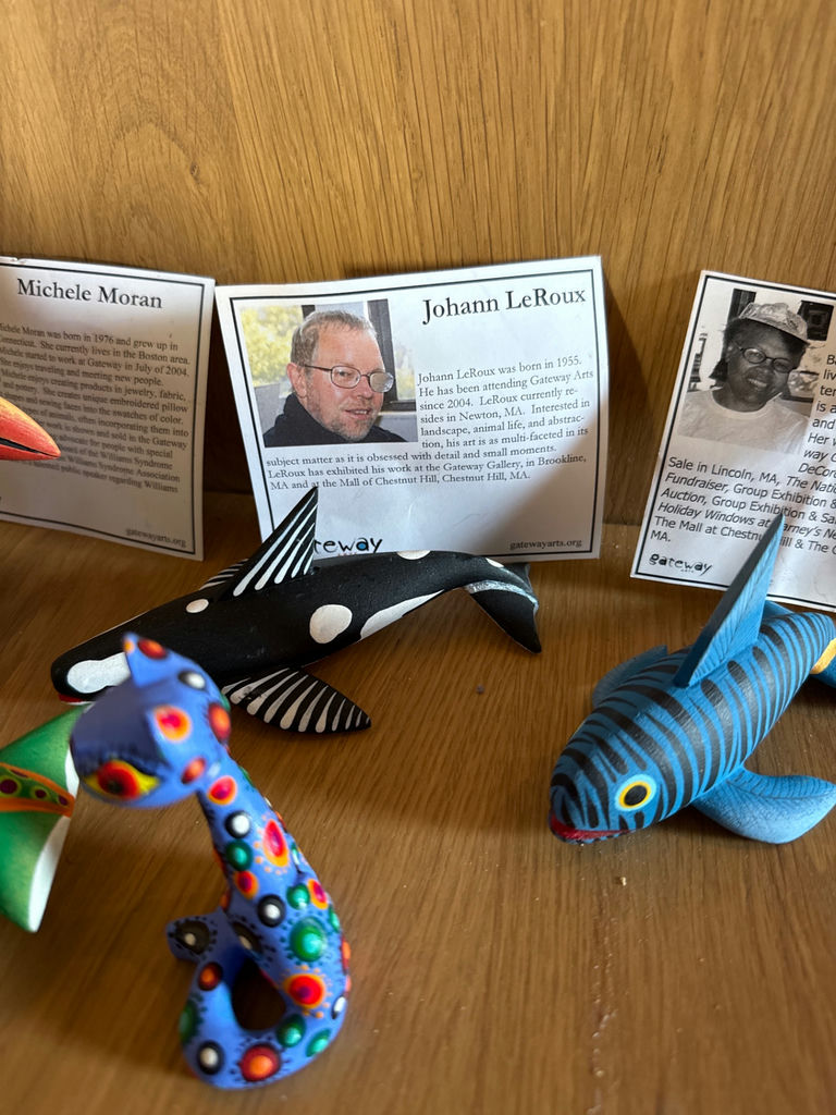 Handcrafted Painted Animal Sculptures - image 3 of 7