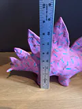 Pink Stegosaurus Dinosaur Figurine - thumbnail 5 of 5