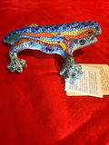 Hand-Painted Ceramic Lizard Figurine - thumbnail 2 of 4