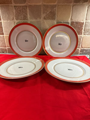 Raynaud Cristobal Serving Platter and Soup Bowls - Image 1 of 4