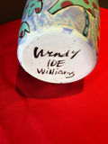 Wendy Williams Hand-Painted Ceramic Vase - thumbnail 4 of 4
