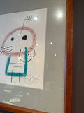Joan Miro - Abstract framed print with whimsical figures (37/120) - thumbnail 2 of 3