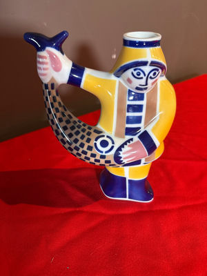 Sargadelos Ceramic Figurative Vase - Image 1 of 3