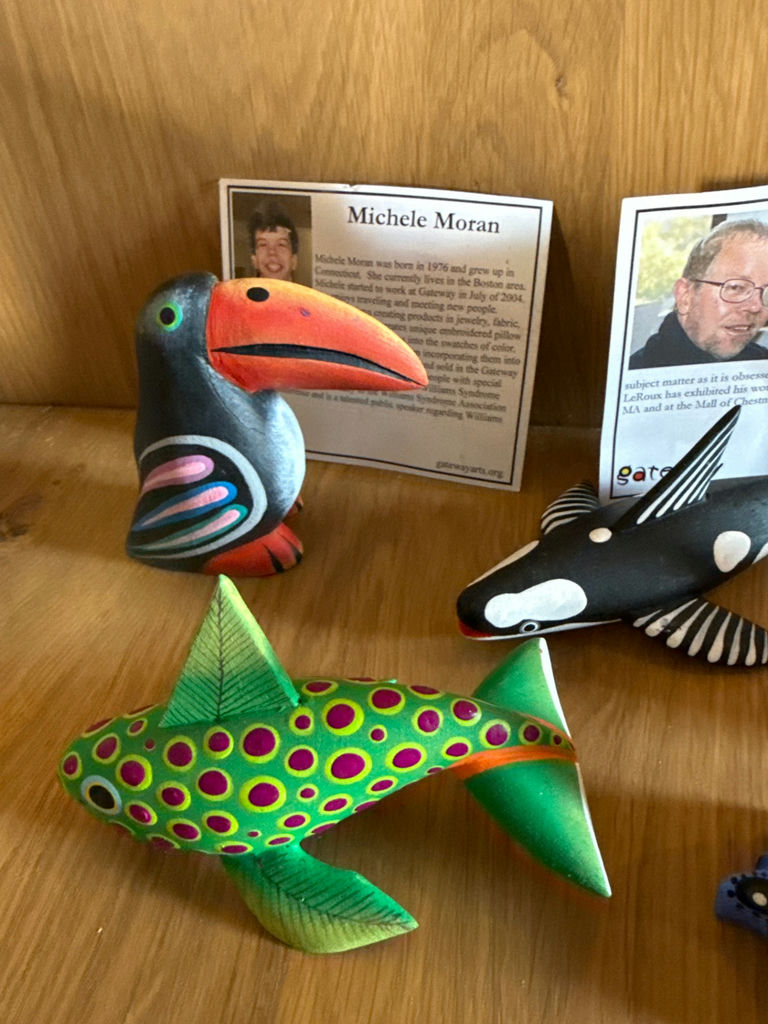 Handcrafted Painted Animal Sculptures - image 2 of 7