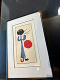 Framed Joan Miró Color Woodcut Print - thumbnail 2 of 3
