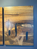 Abstract Wood Panel Wall Art Set - thumbnail 4 of 4