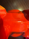 Art in the City Hand-Painted Red Elephant Figurine - thumbnail 3 of 5