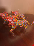 Three Colorful Lion Figurines - thumbnail 1 of 5