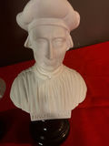Raffaello and Machiavelli Bust Sculptures - thumbnail 2 of 3