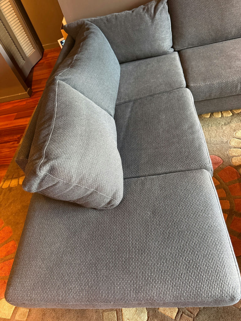 Gray Sectional Sofa - image 4 of 4