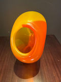 MoranobOrange and yellow glass sculpture - thumbnail 2 of 5
