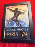 Framed Paris 1924 Olympics Poster Print - thumbnail 1 of 1