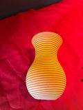 Boda Striped Glass Vase and Decorative Elephant Figurine - thumbnail 4 of 5