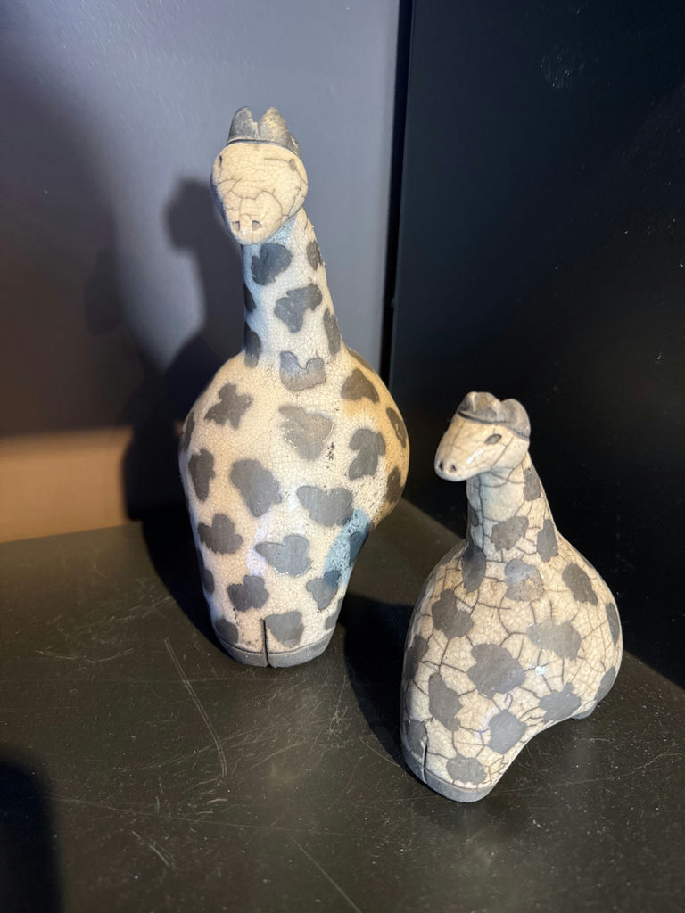 Decorative Animal Figurines and Table Clock - image 2 of 4