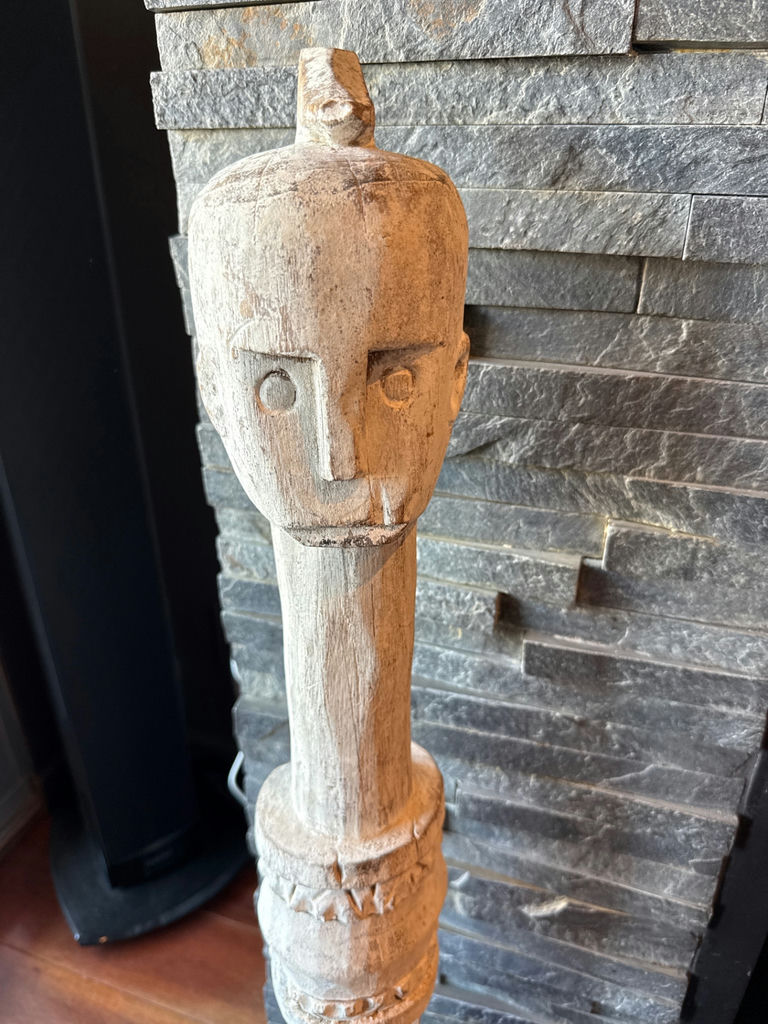 Kaduna from Indonesia Carved Wooden Figure Sculpture - image 2 of 5