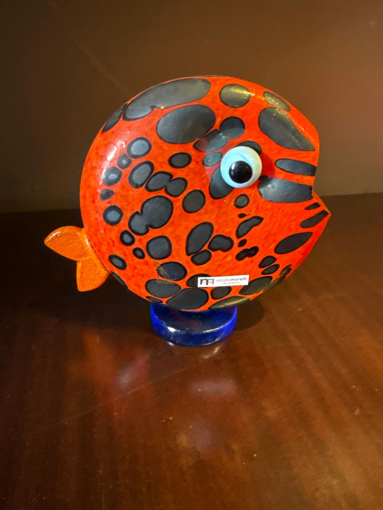 Vetro Murano Glass Fish Figurine - image 1 of 4