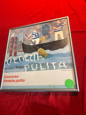 Framed Venezia Pulita Poster Print - Image 1 of 2