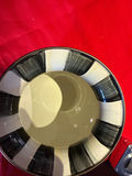 MacKenzie-Childs Black and White Checkered Ceramic Bowl - thumbnail 2 of 3