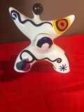 Abstract Ceramic Sculpture Homage a Joan Miró - thumbnail 1 of 4