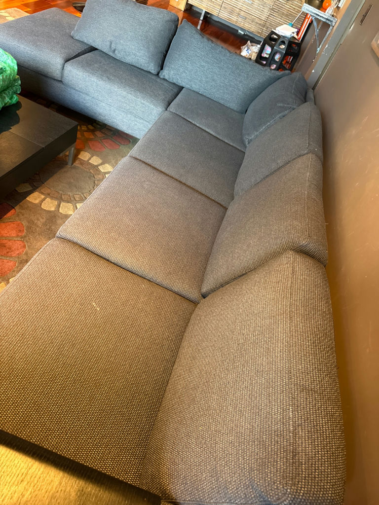 Gray Sectional Sofa - image 2 of 4