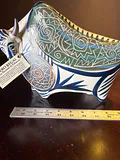 Art Escudellars Hand-Painted Ceramic Bull Figurine - thumbnail 4 of 5