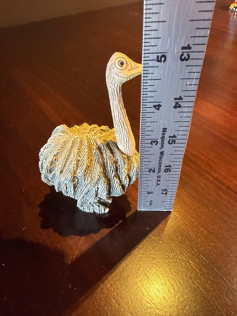 Artsenia Rinconada Pair of ostrich figurines - image 4 of 4