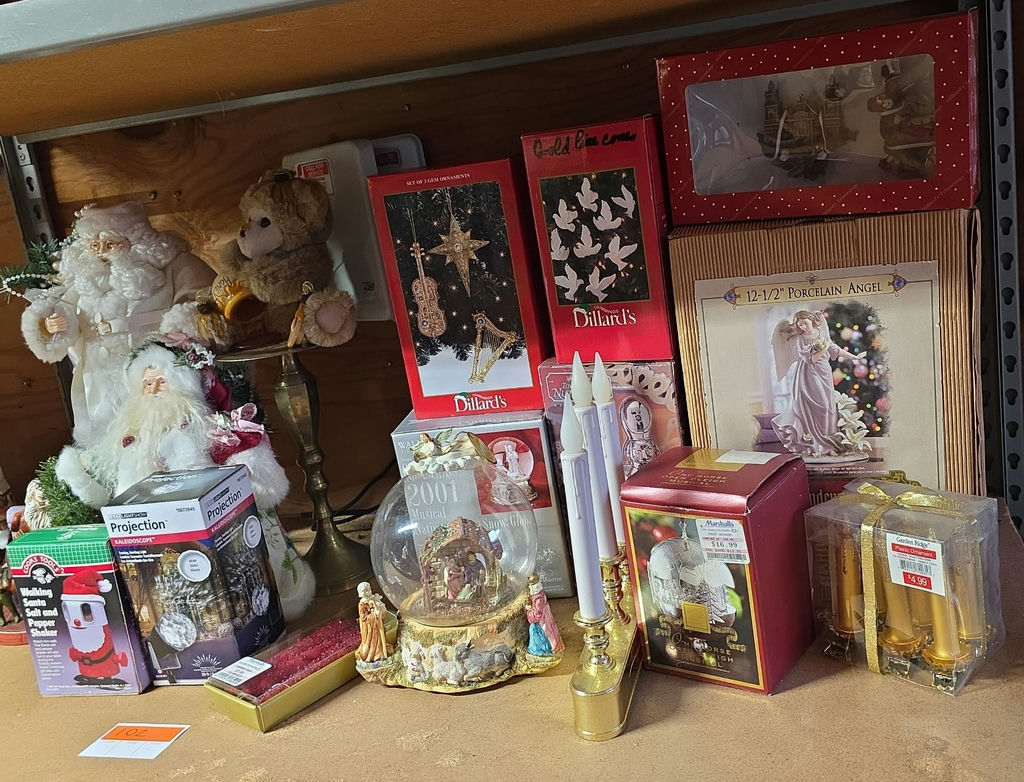 Christmas decorations and boxed ornaments collection - image 1 of 10