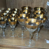 Assorted glassware: champagne flutes, wine glasses, goblets, and a crystal pitcher - thumbnail 6 of 8