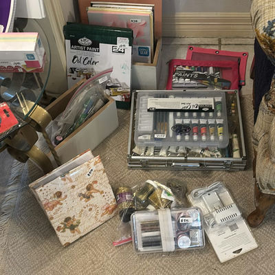 Art and Craft Supplies Collection - Image 1 of 10