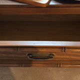 Pair of wooden dressers with four drawers - thumbnail 4 of 6