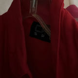 Fabric wardrobe with hanging clothes and hats - thumbnail 3 of 6